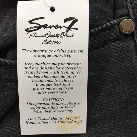 🆕WT Seven 7 Embroidered Jean. - Picture 5 of 5